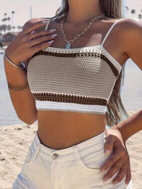🦋 Crochet Festival-Style Camisole